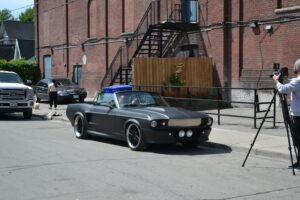 Eleanor custom 1967 Mustang on Resurrection set in Toronto